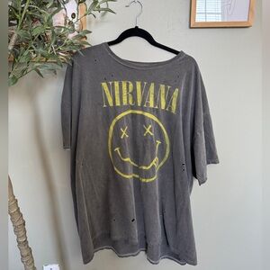 Nirvana band tee